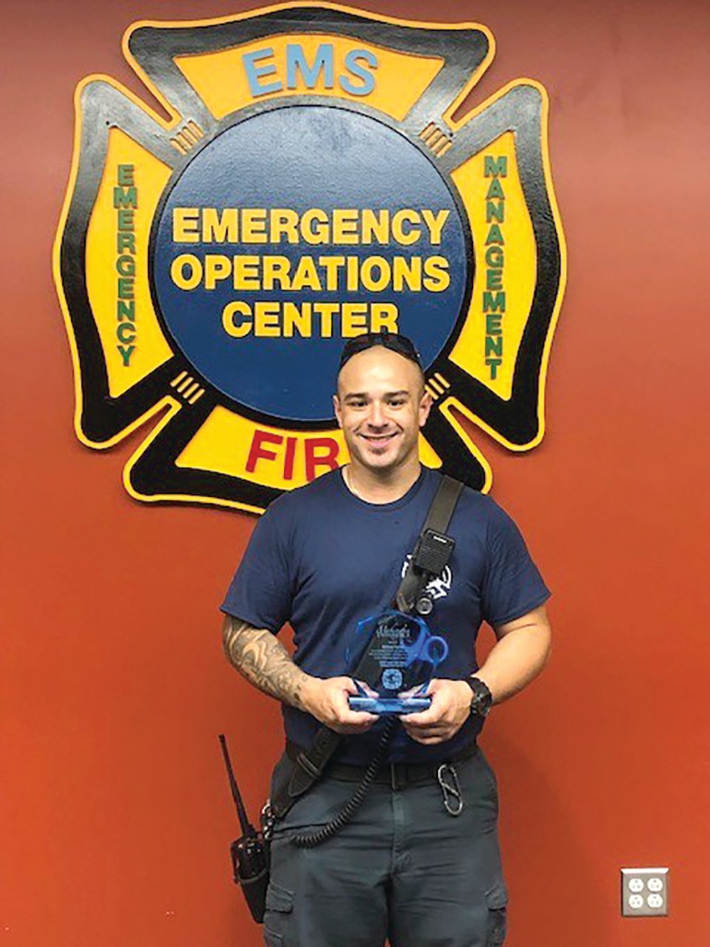 Glades County Public Safety congratulates Michael Torres on being named Glades County Public Safety Employee of the Year for 2021.